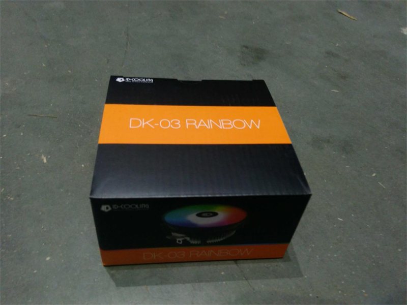 Устройство охлаждения(кулер) ID-Cooling DK-03 Rainbow RGB Soc-AM5/AM4/1200/1700/1851 черный 4-pin 14-26dB 100W 250gr Ret
