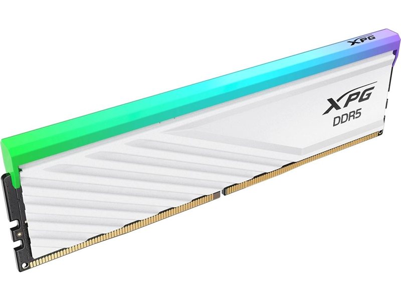 Память DDR5 2x16GB 6400MHz A-Data AX5U6400C3216G-DTLABRWH XPG Lancer Blade RGB RTL Gaming PC5-51200 CL32 DIMM UDIMM ECC 288-pin 1.4В kit dual rank с радиатором Ret