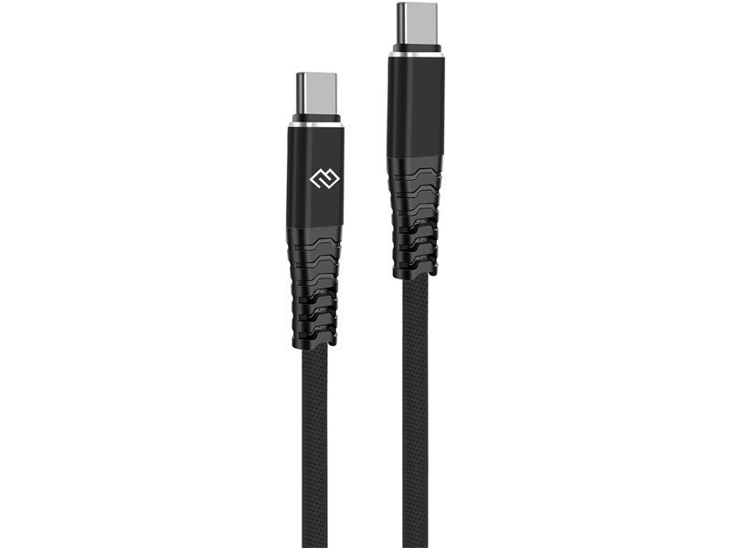 Кабель Digma DG-USBС-C-1M-100W USB Type-C (m)-USB Type-C (m) 1м черный