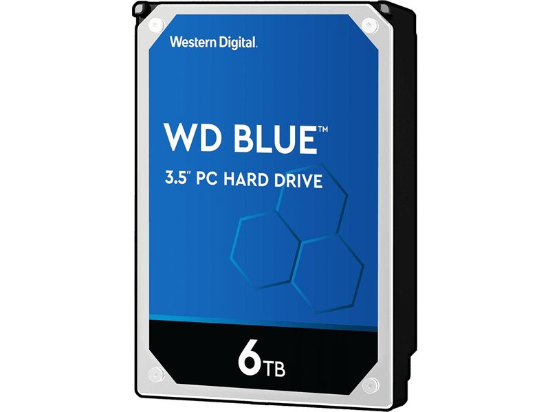 Жесткий диск/ HDD WD SATA3 6Tb Blue 5400 256Mb 3.5"" 1 year warranty