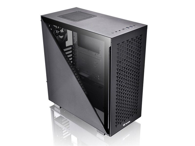 Корпус Thermaltake Divider 300 TG Air CA-1S2-00M1WN-02 Black/Win/SPCC/Tempered Glass*1/Mesh Front Panel/120mm Standard CA-1S2-00M1WN-02 Fan*2 (528603)