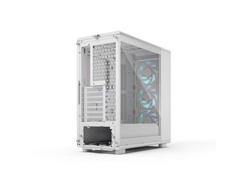Корпус ПК без блока питания/ Case Fractal Design Epoch TG RGB Clear Tint, Midi-Tower, 3x120mm ARGB, 2xUSB-A 3.2 + 1xUSB 3.2 Type-C ATX, mATX, mITX, White