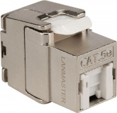 Модуль Lanmaster LAN-TK45S5E/180R информ. Keystone RJ45 кат.5E