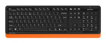 Клавиатура + мышь A4Tech Fstyler FG1010 клав:черный/оранжевый мышь:черный/оранжевый USB беспроводная Multimedia (FG1010 ORANGE)