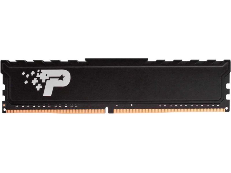 Память DDR4 4GB 2666MHz Patriot PSP44G266681H1 Signature Premium RTL PC4-21300 CL19 DIMM UDIMM 288-pin 1.2В single rank с радиатором Ret