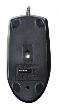 Мышь A4Tech OP-720 черный оптическая 1200dpi USB 3but (OP-720 USB (BLACK))