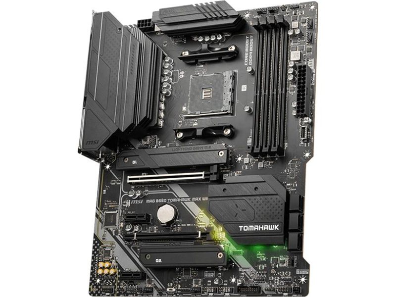 Материнская плата/ MB MSI AMD B550 sAM4, 4xDDR4(128GB), HDMI 2.1/DP, 1xPCIe 4.0x16, 1xPCIe 3.0x16, 2xPCIe 3.0, 1xLAN (2.5GbE), Wi-Fi, BT, 6xSATA 6Gb/s, 2xM.2, 1xUSB-C, 3xUSB 3.2, 2xUSB 2.0, 1xPS/2, ATX