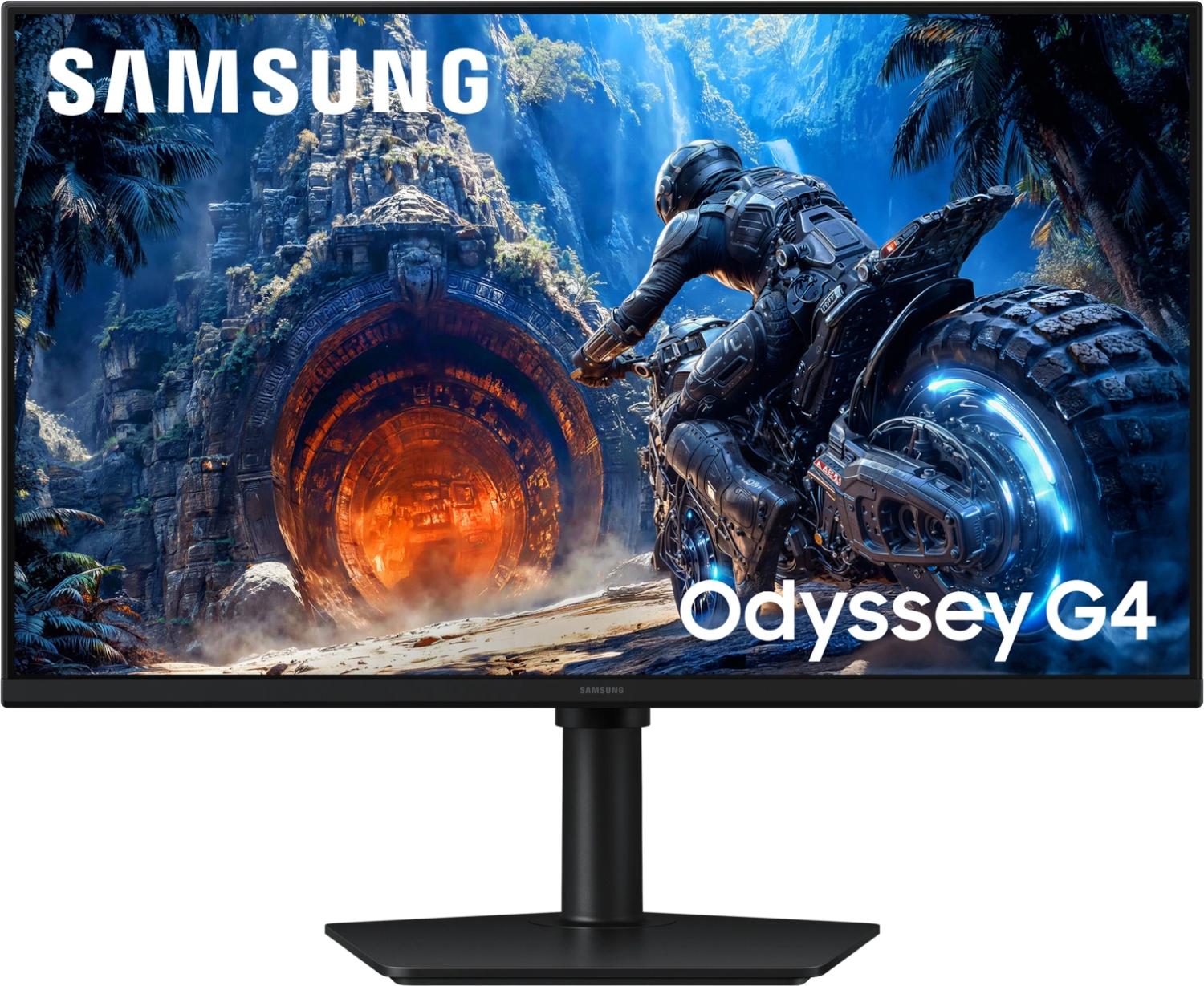 Монитор Samsung 27" Odyssey G4 S27HG400EIXCI черный IPS LED 16:9 HDMI матовая HAS Piv 300cd 178гр/178гр 1920x1080 300Hz FreeSync Premium DP FHD 4кг