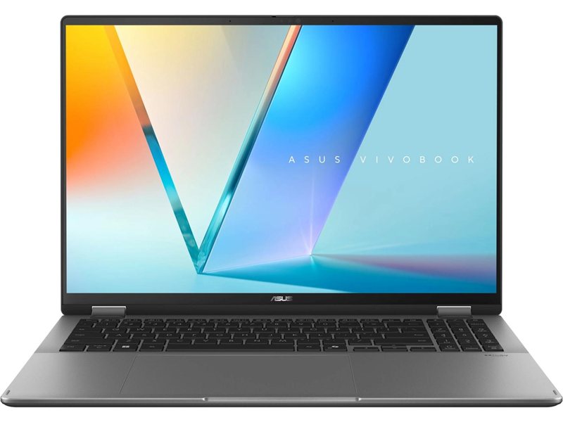 Ноутбук Asus Vivobook 16 Flip TP3607AA-SI086W Core Ultra 7 355 32Gb SSD1Tb Intel Graphics 16" OLED Touch WUXGA (1920x1200) Windows 11 Home grey WiFi BT Cam (90NB17B1-M005K0)