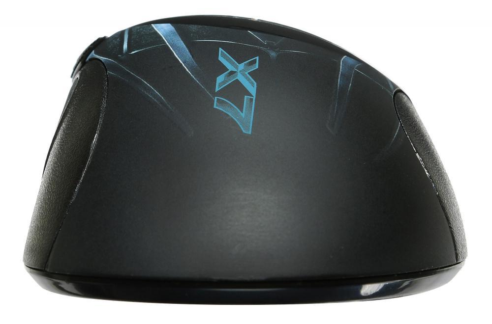 Мышь A4Tech Oscar Editor XL-747H рисунок/голубой лазерная 3600dpi USB 6but (XL-747H (BLUE SPIDER))