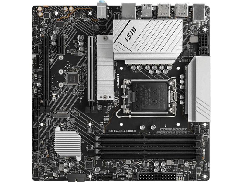 Материнская плата/ PRO B760M-A DDR4 II