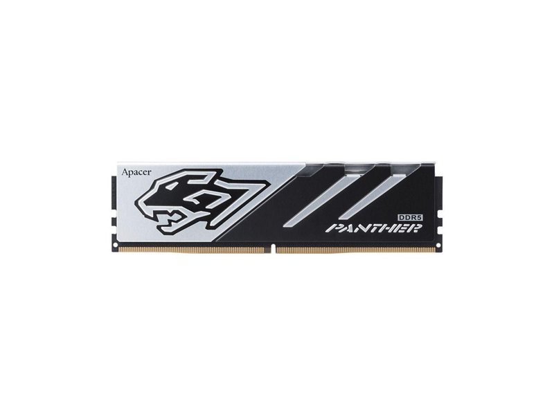 Оперативная память Apacer  DDR5  16GB  6000MHz DIMM Panther Gaming Memory CL38 1.35V (Retail) 2048*8  Heat Sink (Retail) 3 years (AH5U16G60C6227BAA-1)