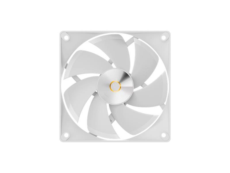 Вентилятор для корпуса Ocypus Delta F12 WH, 120x120x25mm, 4-PIN PWM, 500-2000 RPM, 29 DBA MAX, HYDRO BEARING