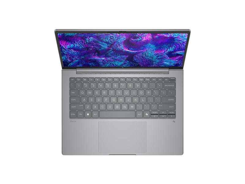Ноутбук HP ZBook 8 G1i 14 Core U7-255H,14" WUXGA(1920x1200) IPS AG 300nits,NVIDIA RTX 500 ADA 4GB,16Gb DDR5(1),1Tb SSD PCIe NVMe, 77Wh LL, FPR,HD Webcam,1.43kg,2y,Gray,Windows 11 Pro,eng/rus kbd