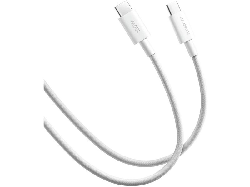 Кабель Xiaomi BHR087KGL USB Type-C (m)-USB Type-C (m) 1м белый