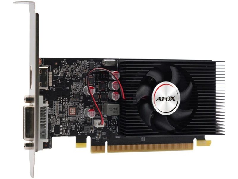 Видеокарта Afox PCI-E 3.0 AF1030-4096D4L2 NVIDIA GeForce GT 1030 4Gb 64bit DDR4 1152/2100 DVIx1 HDMIx1 Ret low profile