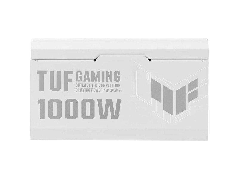 Блок питания ASUS TUF-GAMING-1000G-WHITE /PSU, CE+UK (90YE00S5-B0NA00)