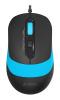 Клавиатура + мышь A4Tech Fstyler F1010 клав:черный/синий мышь:черный/синий USB Multimedia (F1010 BLUE)