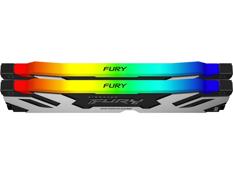 Память DDR5 2x32GB 6400MHz Kingston KF564C32RSAK2-64 Fury Renegade XMP RGB RTL Gaming PC5-51200 CL32 DIMM UDIMM 288-pin 1.4В kit dual rank с радиатором Ret