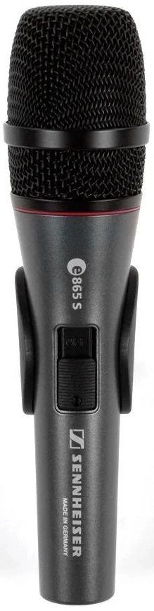 Микрофон проводной Sennheiser E 865-S черный