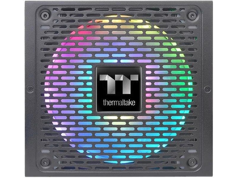 Блок питания Thermaltake ATX 850W Toughpower GF3 ARGB 80+ gold 24pin APFC 140mm fan color LED 12xSATA Cab Manag RTL