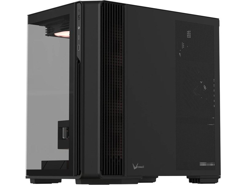 корпус Formula V Line Crystal Z7 PA Black, ATX, TYPE-C*1, USB3.0*1, Front+Side Glass, SIDE 3x PERFORMANCE ARGB, REAR 2x PERFORMANCE ARGB