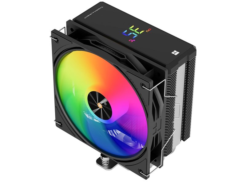Thermalright Кулер Assassin X 120 R Digital ARGB Black  LGA115X/1200/1700/1851/AM4/AM5 (120mm ARGB PWM Fan, 4 тепл. трубки 6мм) / TRAX120RDAB
