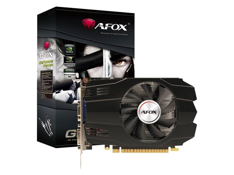 Видеокарта Afox GTX750Ti 4GB GDDR5 128bit VGA DVI HDMI 1FAN RTL