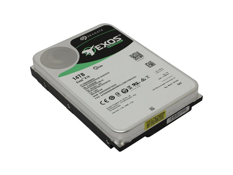 Жесткий диск/ HDD Seagate SAS 14Tb Exos X16 12Gb/s 7200 256Mb 1 year warranty