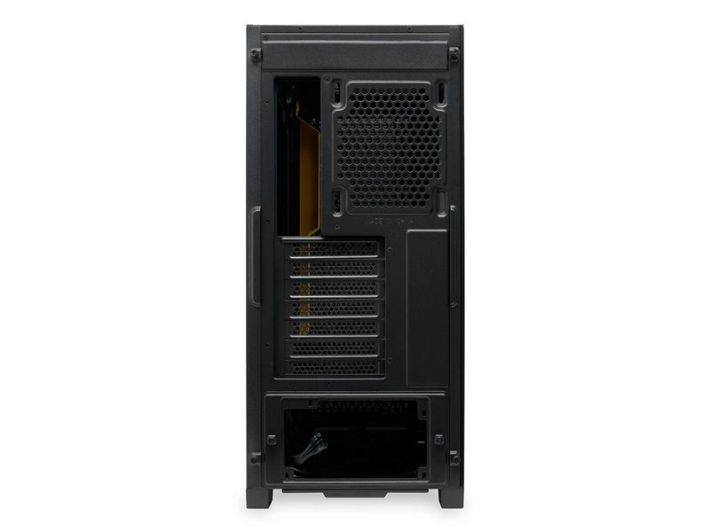 Корпус без блока питания/ Case HSPD M541, Mesh Mid Tower, Black, TG, 0.7 SPCC, no fans, ATX, mATX, mITX, 170/405/210mm, 2x2.5", 2x3.5", 7xPCI, 1xUSB-A 3.0, 2xUSB-A 2.0, 465x220x485mm