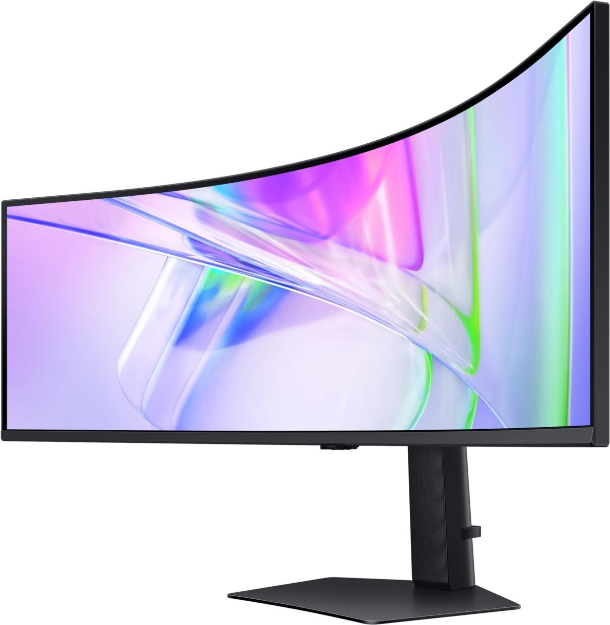 Монитор Samsung 49" ViewFinity S9 S49C950UAIXCI черный VA LED 32:9 HDMI M/M матовая HAS Piv 350cd 178гр/178гр 5120x1440 120Hz DP USB 15.6кг