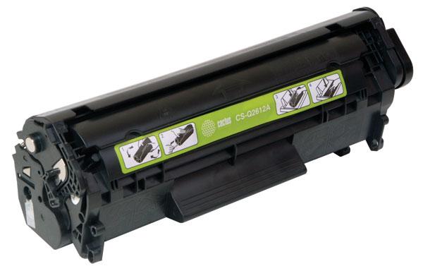 Картридж лазерный Cactus CS-Q2612AS Q2612A черный (2000стр.) для HP LJ 1010/1012/1015/1018/1020/1020Plus/1022/3015/3020