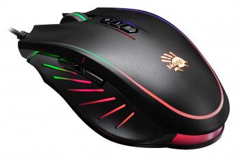 Мышь A4Tech Bloody Q81 Curve черный оптическая 3200dpi USB 7but (Q81)