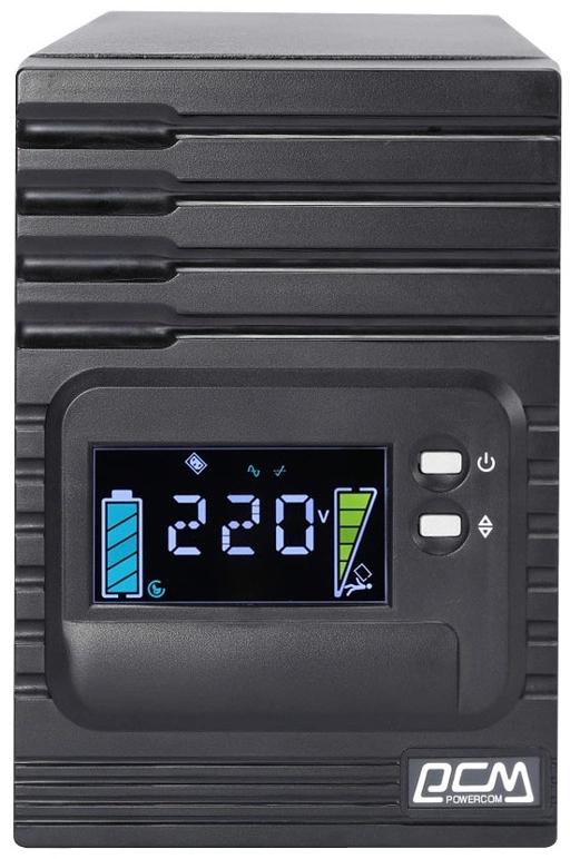 Источник бесперебойного питания Powercom Smart King Pro+ SPT-2000-II LCD 1600Вт 2000ВА черный
