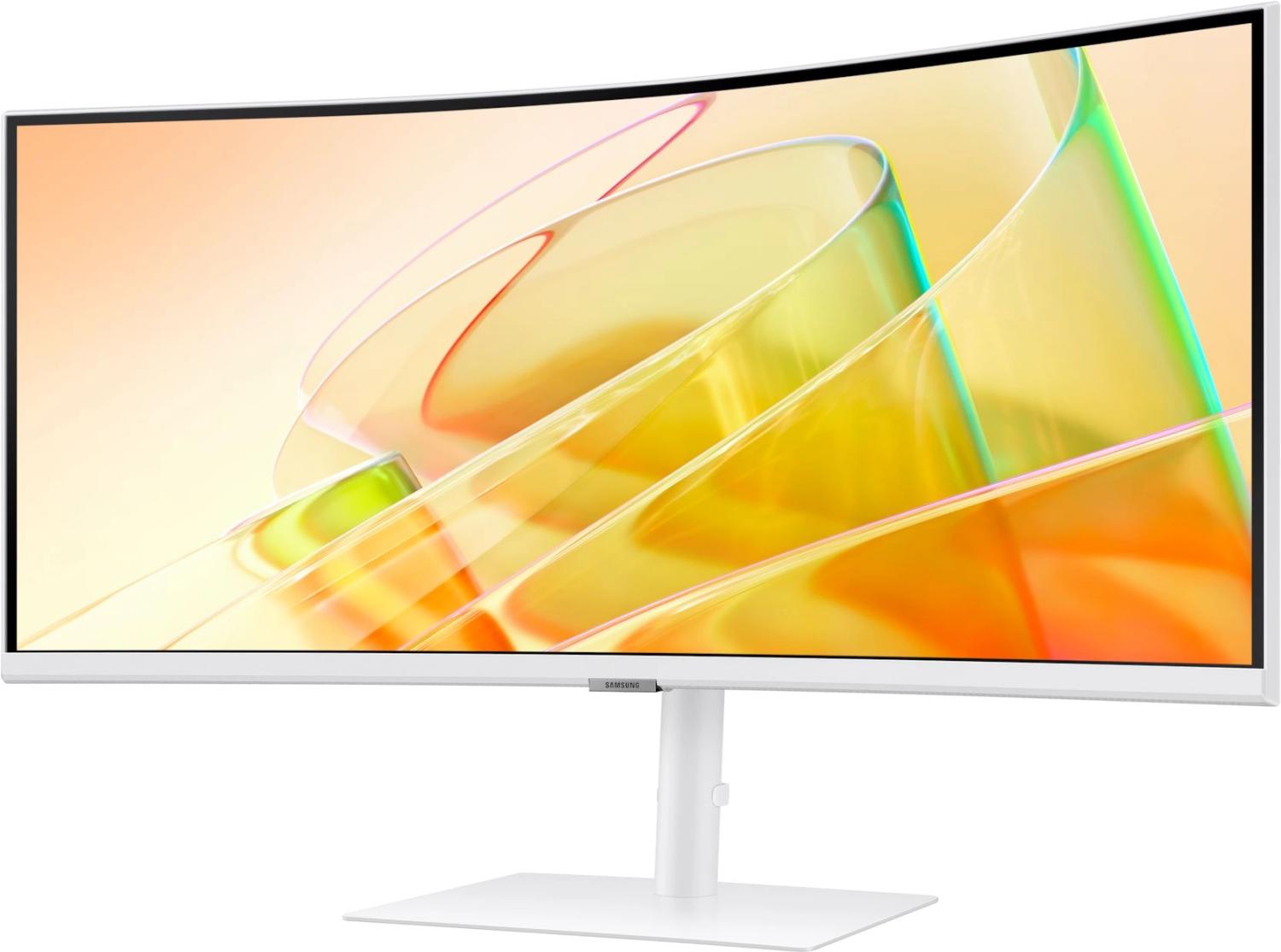 Монитор Samsung 34" ViewFinity S6 S34C650TAUXEN белый VA LED 5ms 21:9 HDMI M/M полуматовая HAS Piv 350cd 178гр/178гр 3440x1440 100Hz FreeSync DP Ultra WQHD USB 8.1кг