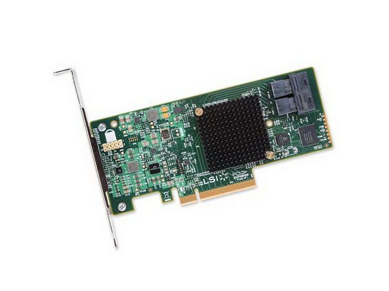 Контроллер/ LSI SAS 9300-8i SGL 8-Port Int, 12Gb/s SATA+SAS, PCIe 3.0 HBA