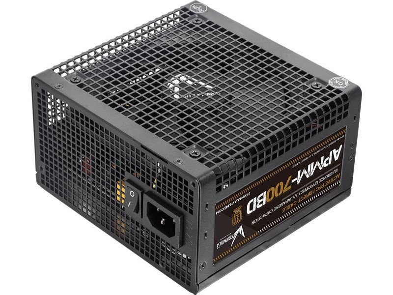БП Formula APMM-700BD, 700W, Ret, ATX3.1/PCIe 5, 80+Bronze, Direct cables, Japanese Cap., 12cm fan