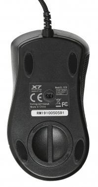 Мышь A4Tech Oscar Editor XL-747H рисунок/голубой лазерная 3600dpi USB 6but (XL-747H (BLUE SPIDER))