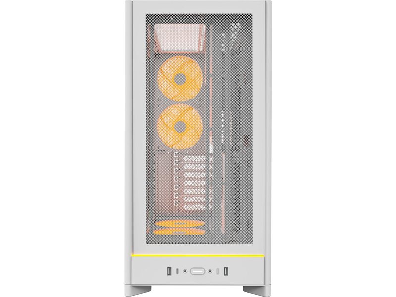 Корпус Montech HS01 Pro белый без БП ATX 6x120mm 2x140mm 2xUSB3.0 audio