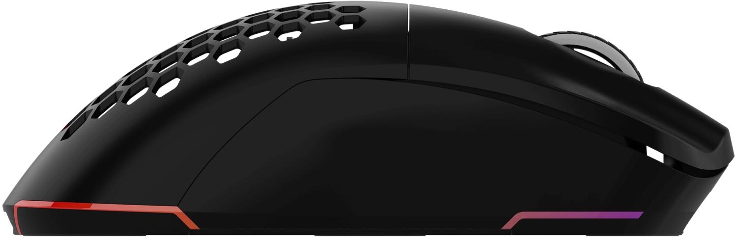 Мышь Оклик 900GMW черный оптическая 26000dpi беспров. BT/Radio USB 6but (1796786)