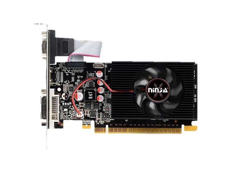 Видеокарта Ninja (Sinotex) R5 230 1GB DDR3 64bit VGA DVI HDMI 1FAN LP RTL