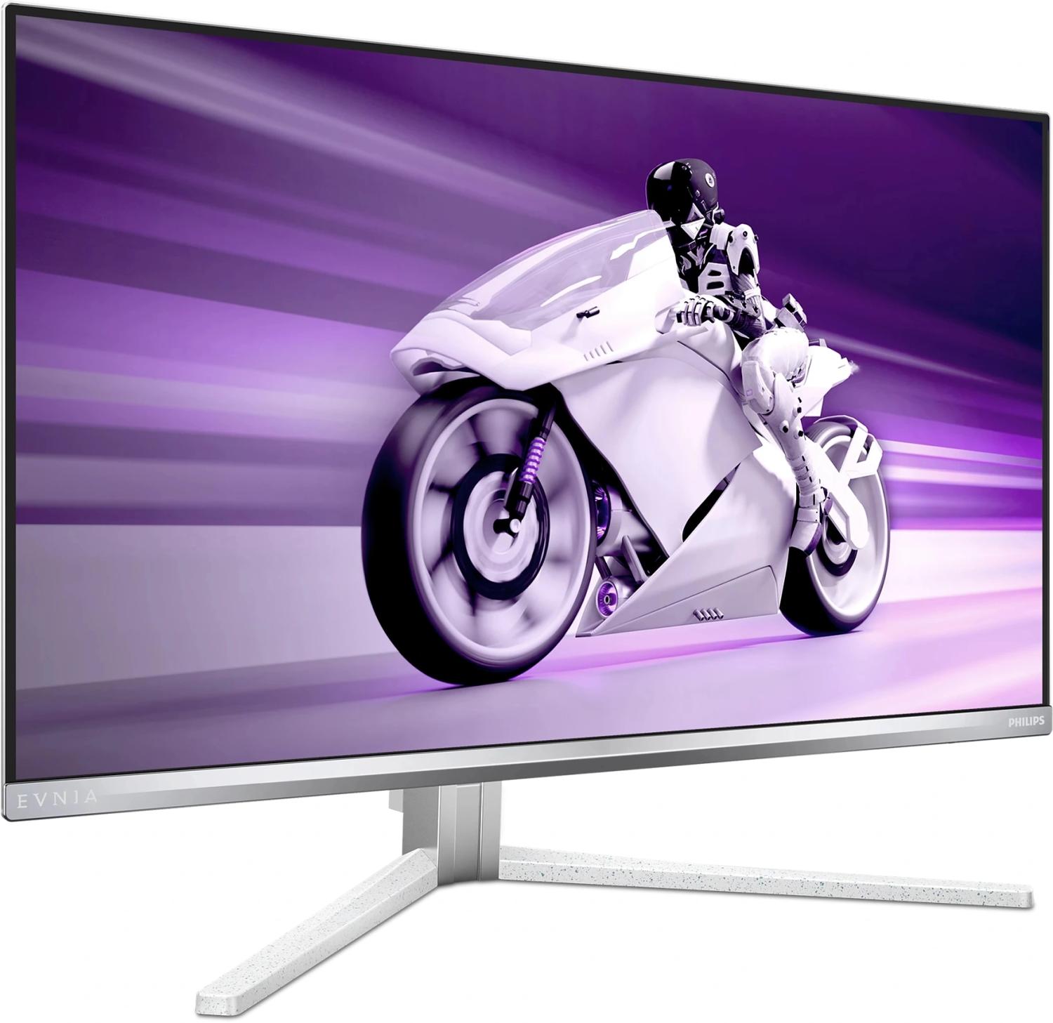 Монитор Philips 26.5" Evnia Gaming 27M2N8500 белый QD OLED LED 16:9 HDMI M/M матовая HAS Piv 1500000:1 250cd 178гр/178гр 2560x1440 360Hz G-Sync FreeSync DP 2K USB 7.35кг