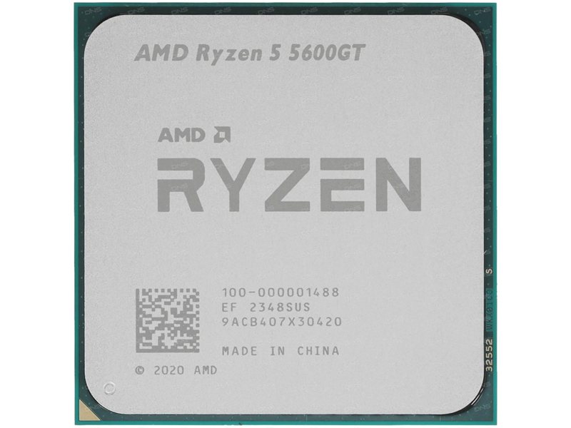 Процессор/ APU AM4 AMD Ryzen 5 5500GT (Cezanne, 6C/12T, 3.6/4.4GHz, 16MB, 65W, Radeon Graphics) OEM