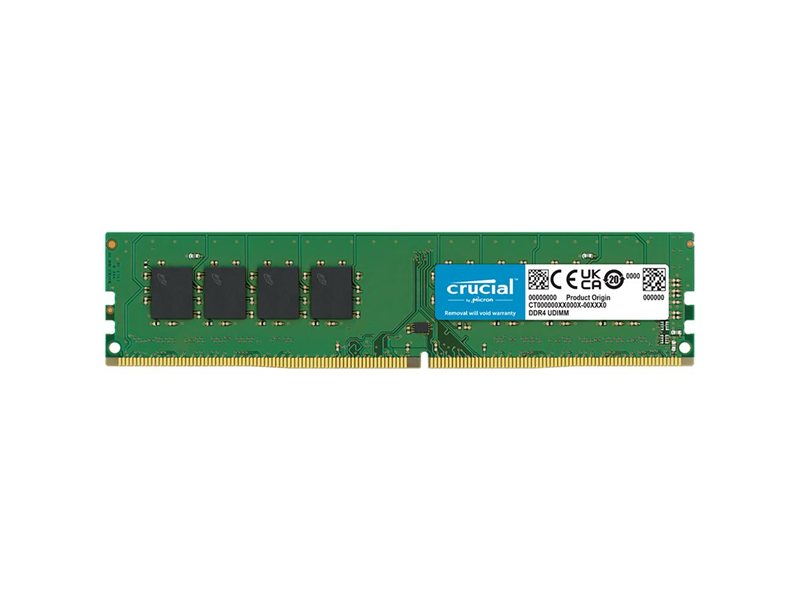 Модуль памяти Crucial 8GB Basic UDIMM DDR4-3200 (PC4-25600) CL19 1.2V
