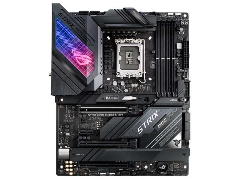 Материнская плата Asus ROG STRIX Z690-E GAMING WIFI Soc-1700 Intel Z690 4xDDR5 ATX AC`97 8ch(7.1) 2.5Gg RAID+HDMI+DP