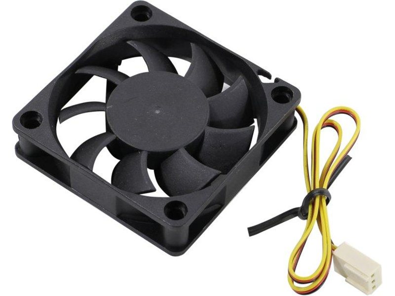 Exegate EX283369RUS Вентилятор ExeGate ExtraSilent ES06015S3P, 60x60x15 мм, подшипник скольжения, 3pin, 2500RPM, 22dBA