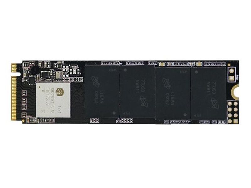 Твердотельный накопитель/ Kingspec SSD NE-256 2280, 256GB, M.2(22x80mm), NVMe, PCIe 3.0 x4, R/W 2200/1300MB/s, IOPs н.д./н.д., TBW 250, DWPD 0.89 (3 года)