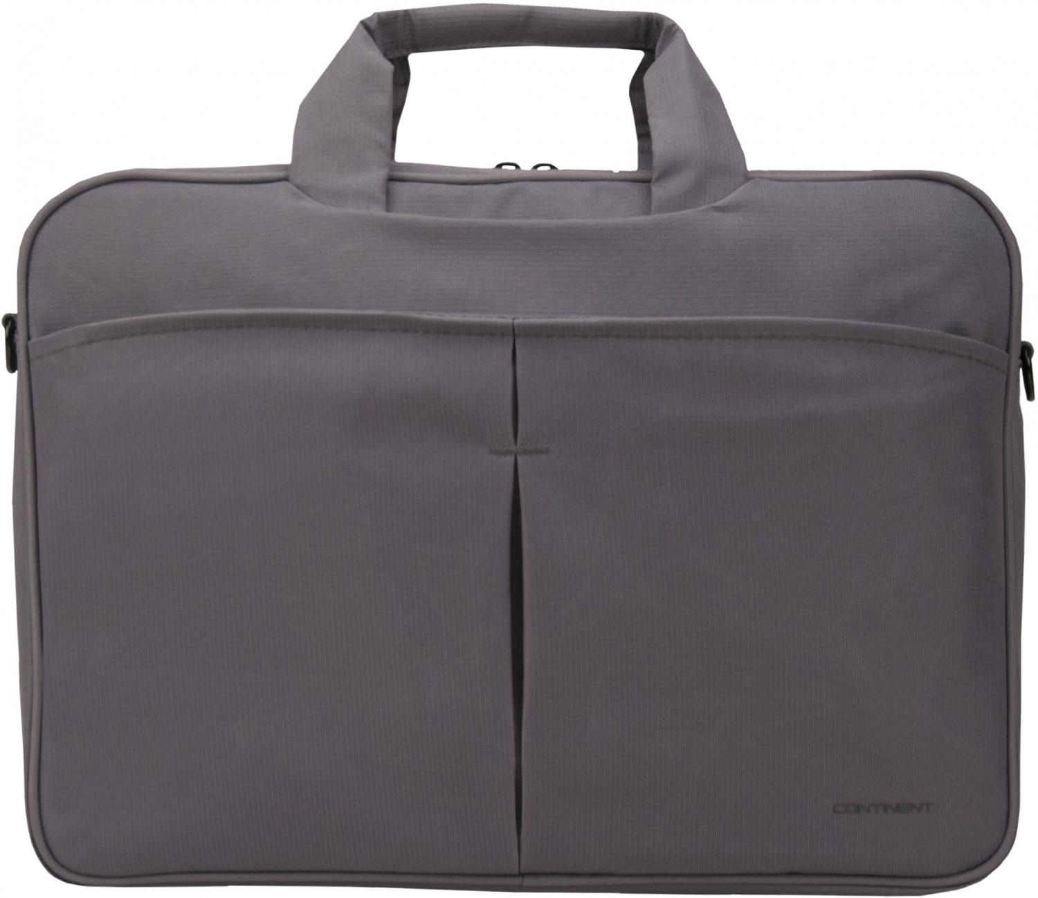 Сумка для ноутбука 15.6" Continent CC-012 серый нейлон/полиэстер (CC-012 GREY)