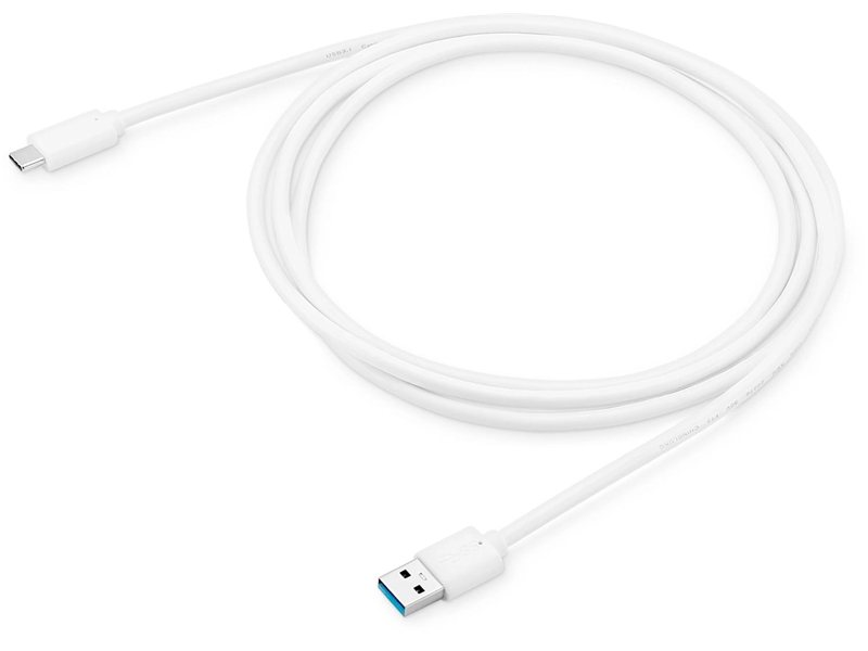 Кабель Buro BU-USB3.2-AC-1.8MW USB (m)-USB Type-C (m) 1.8м белый пакет