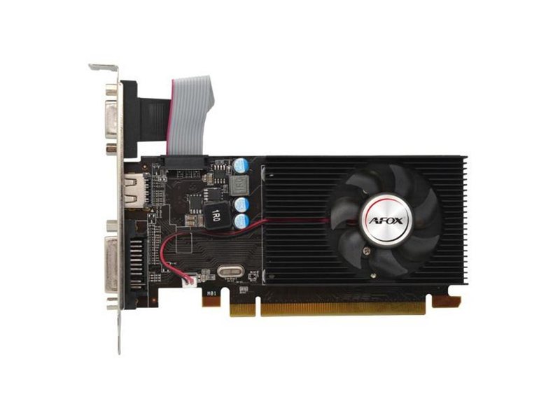 Видеокарта Afox R5 220 2GB DDR3 64Bit, LP Heatsink , RTL (AFR5220-2048D3L9-V2)